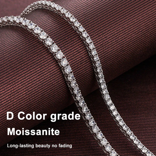 Moissanite Tennis Necklace