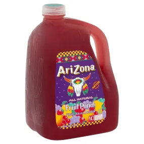 AriZona Fruit Punch Juice Cocktail, 128 Fl. Oz.