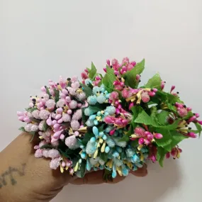 Artificial Flowers | 144Pcs