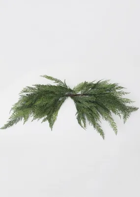 Fake Cedar Mantle Swag Garland - 48"