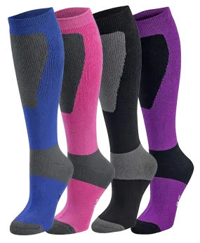 Socks Ski  Adult Unisex Bamboo Sports Ski & Snowboard Sock