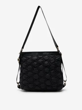 Westside Accessories Black Quilted Hand Bag